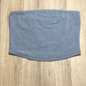 Grey tube top